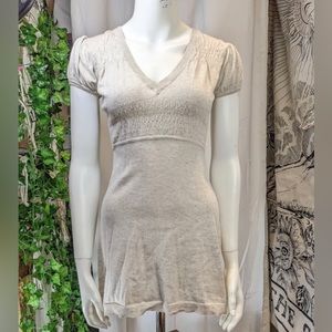 4 for 25$ TWIK | Knitted Mini Dress Tunic. Size Small.